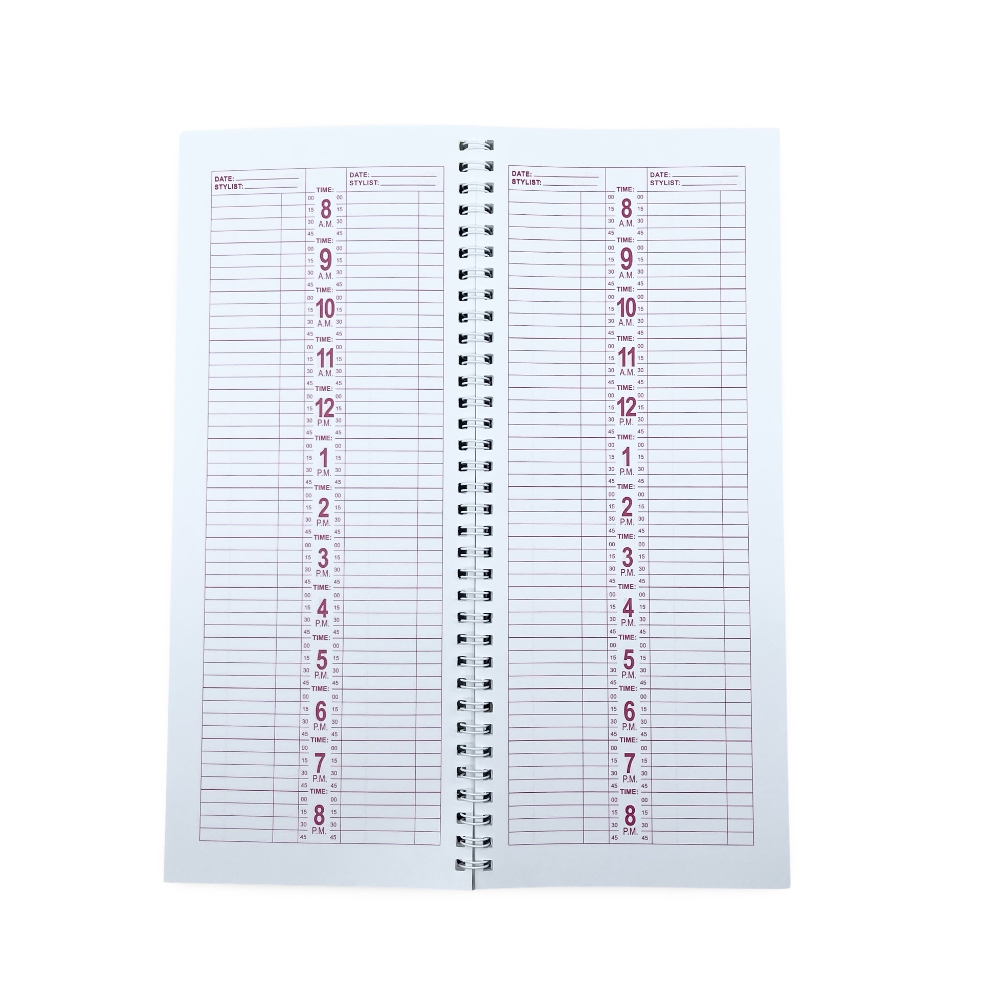 Dateline Appointment Book 2 Column