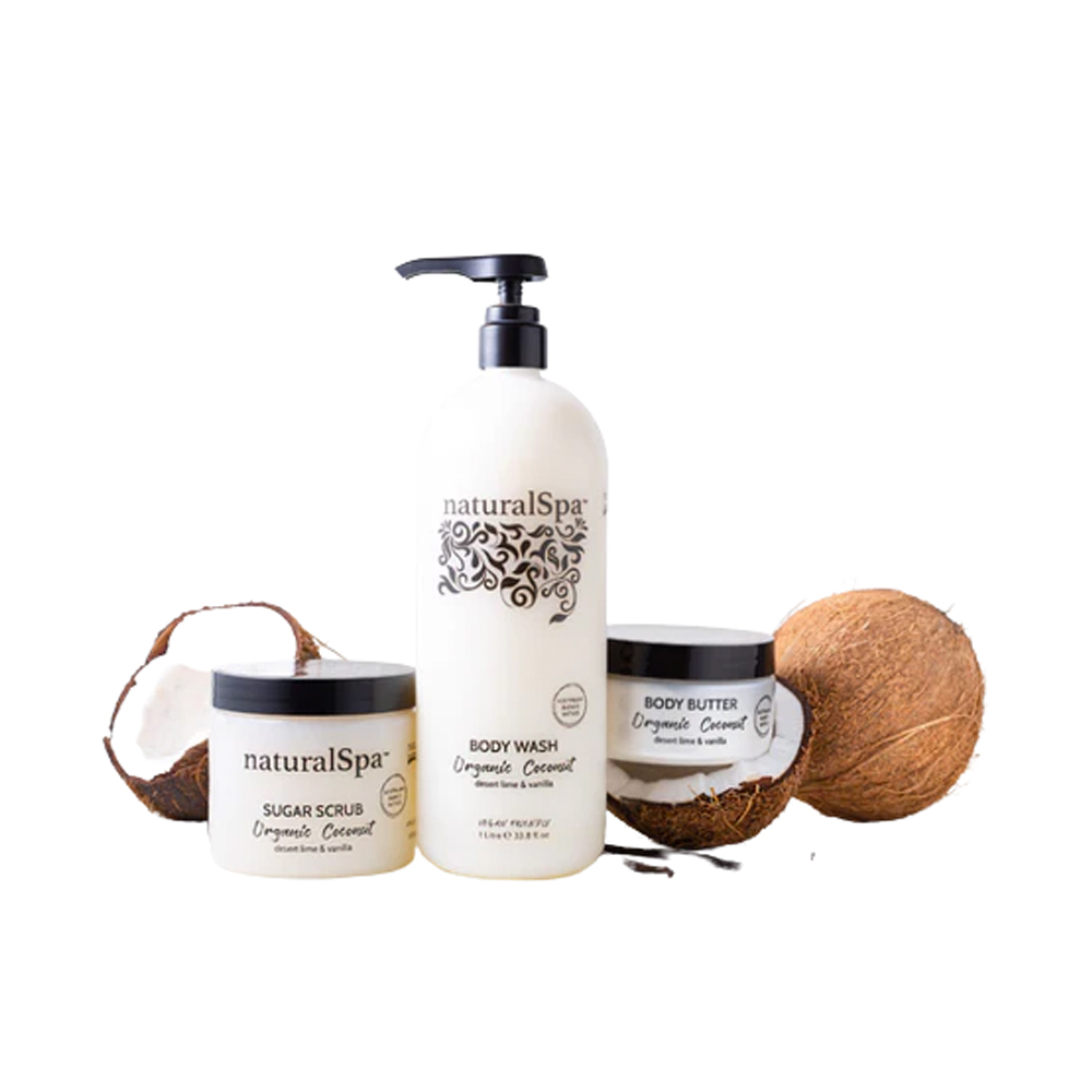 Natural Look Natural Spa Organic Coconut Gift Pack 16/OCGP