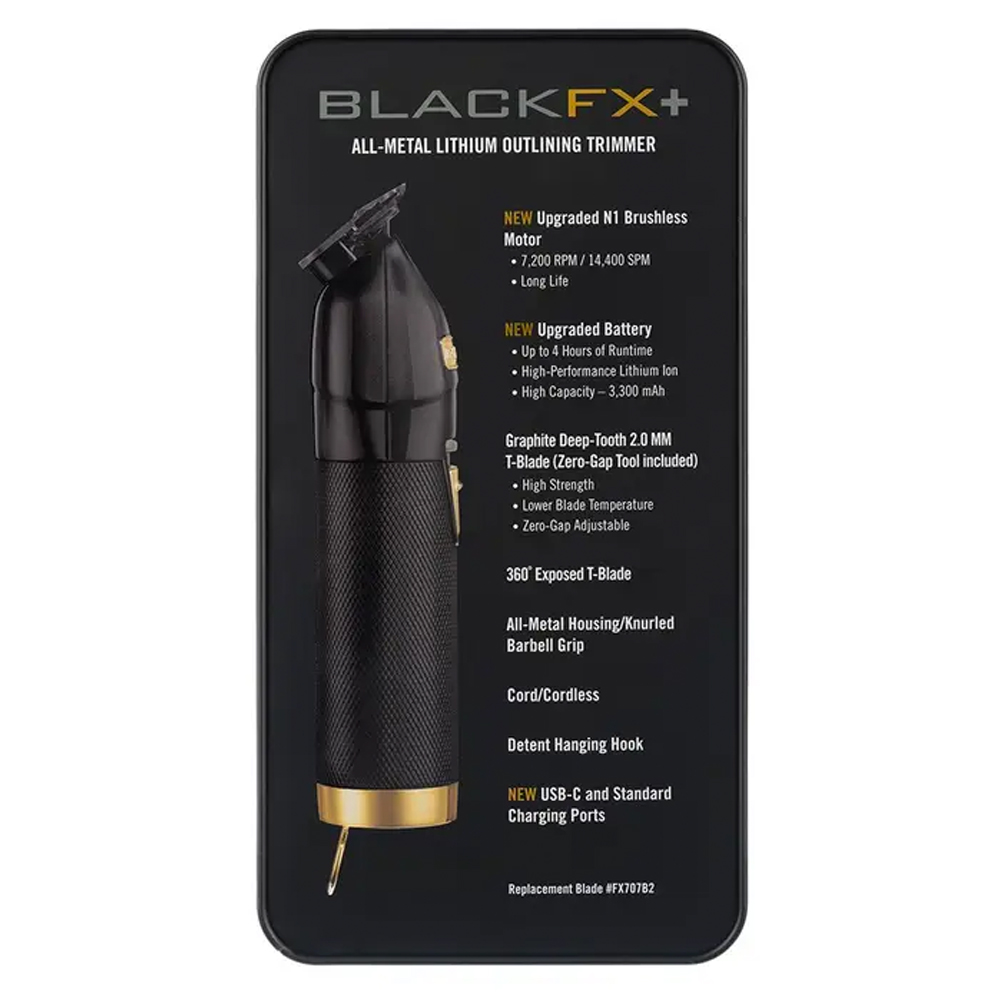BabylissPro BlackFX+ Outliner Trimmer B787NBA