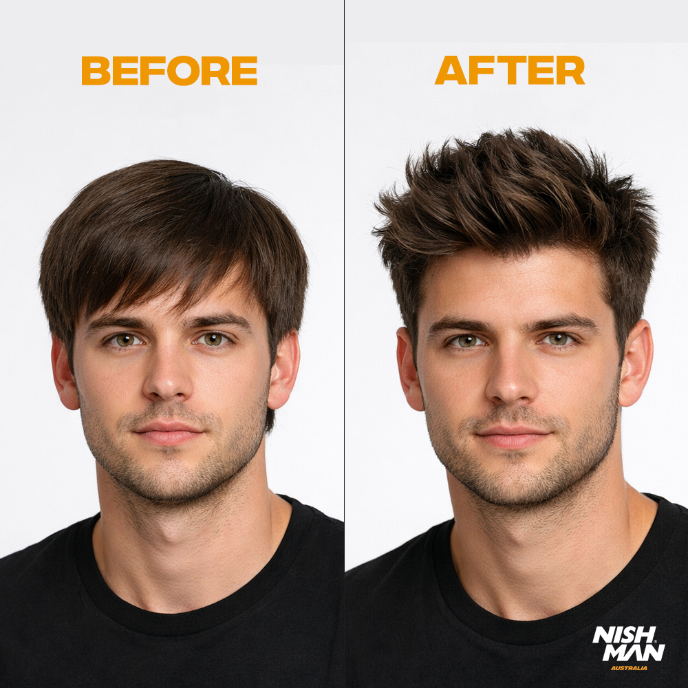 Nish Man Mattifying Hair Volumising Powder P5+ (Extra Hold) 20g