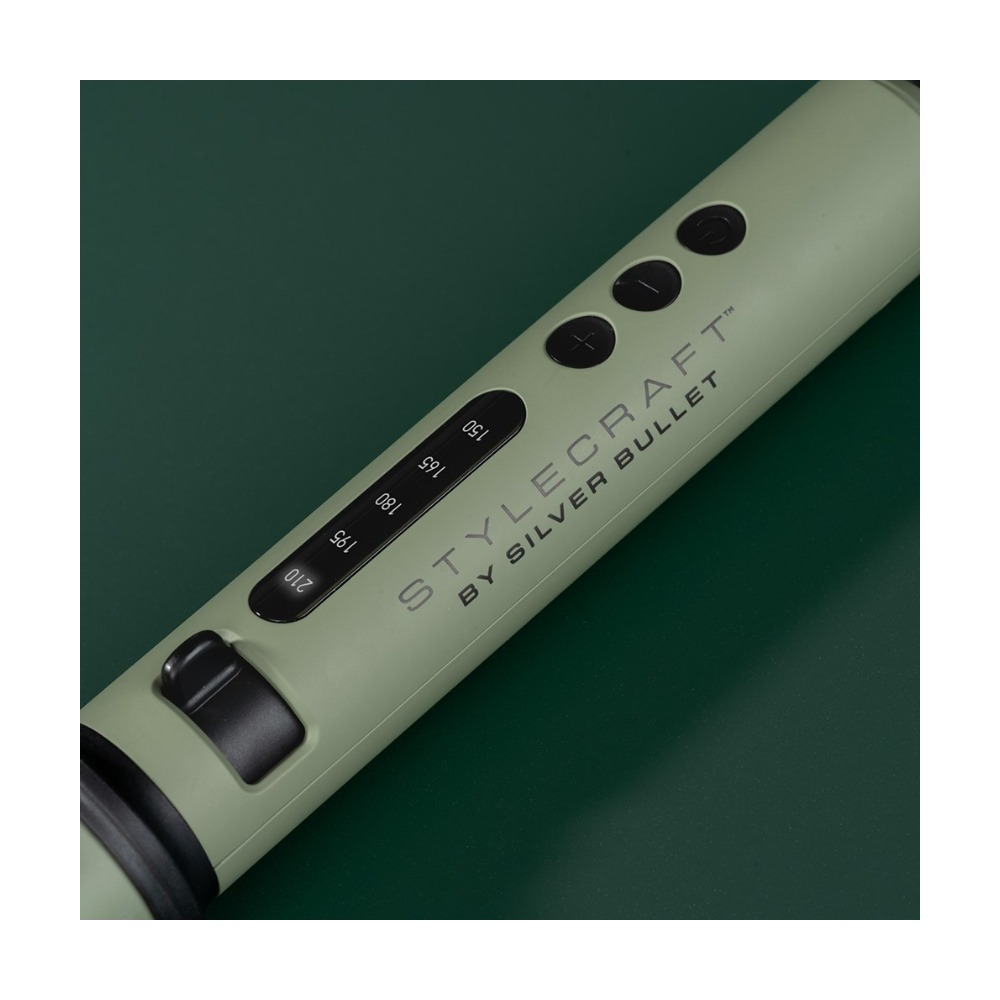 Silver Bullet Sage Retractable Hot Brush & Curling Iron
