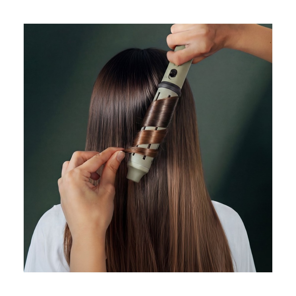 Silver Bullet Sage Retractable Hot Brush & Curling Iron