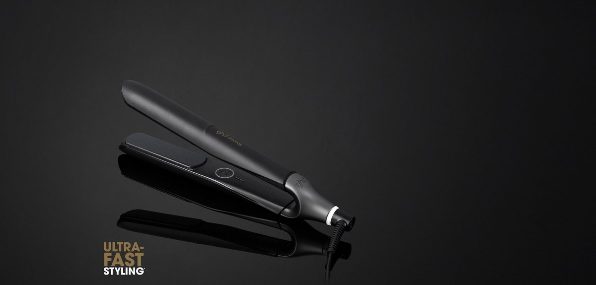 GHD Chronos Pro Hair Straightener (26mm Plate) Black
