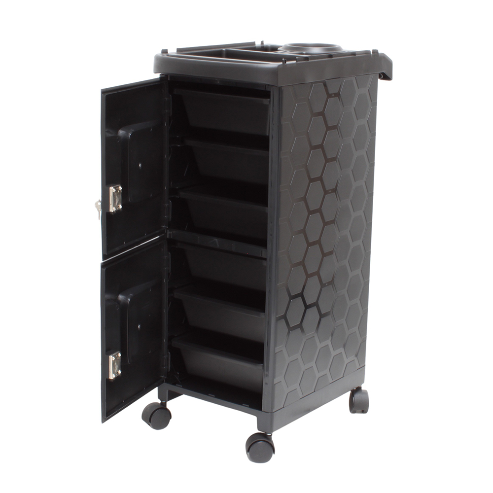 Salon360 Hair Trolley With Lockable Draws
