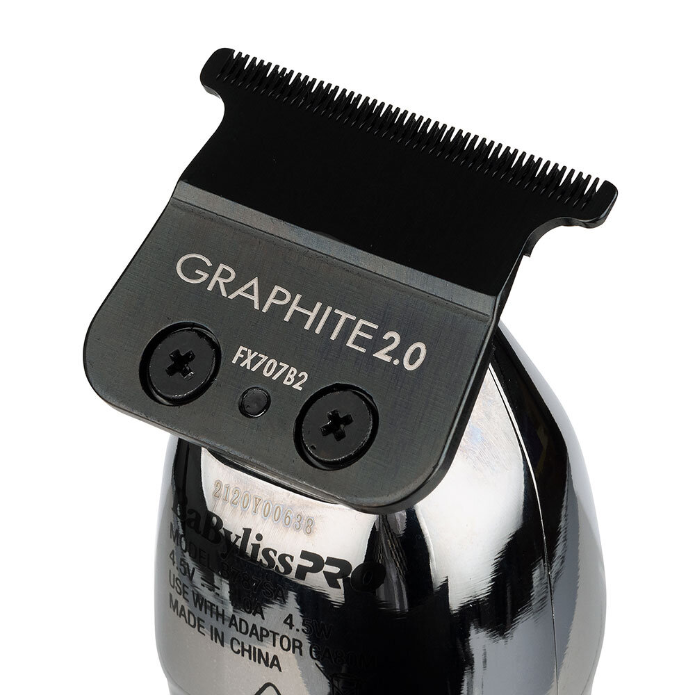 BabylissPro Lithium Trimmer T-Blade SilverFX - B787SA