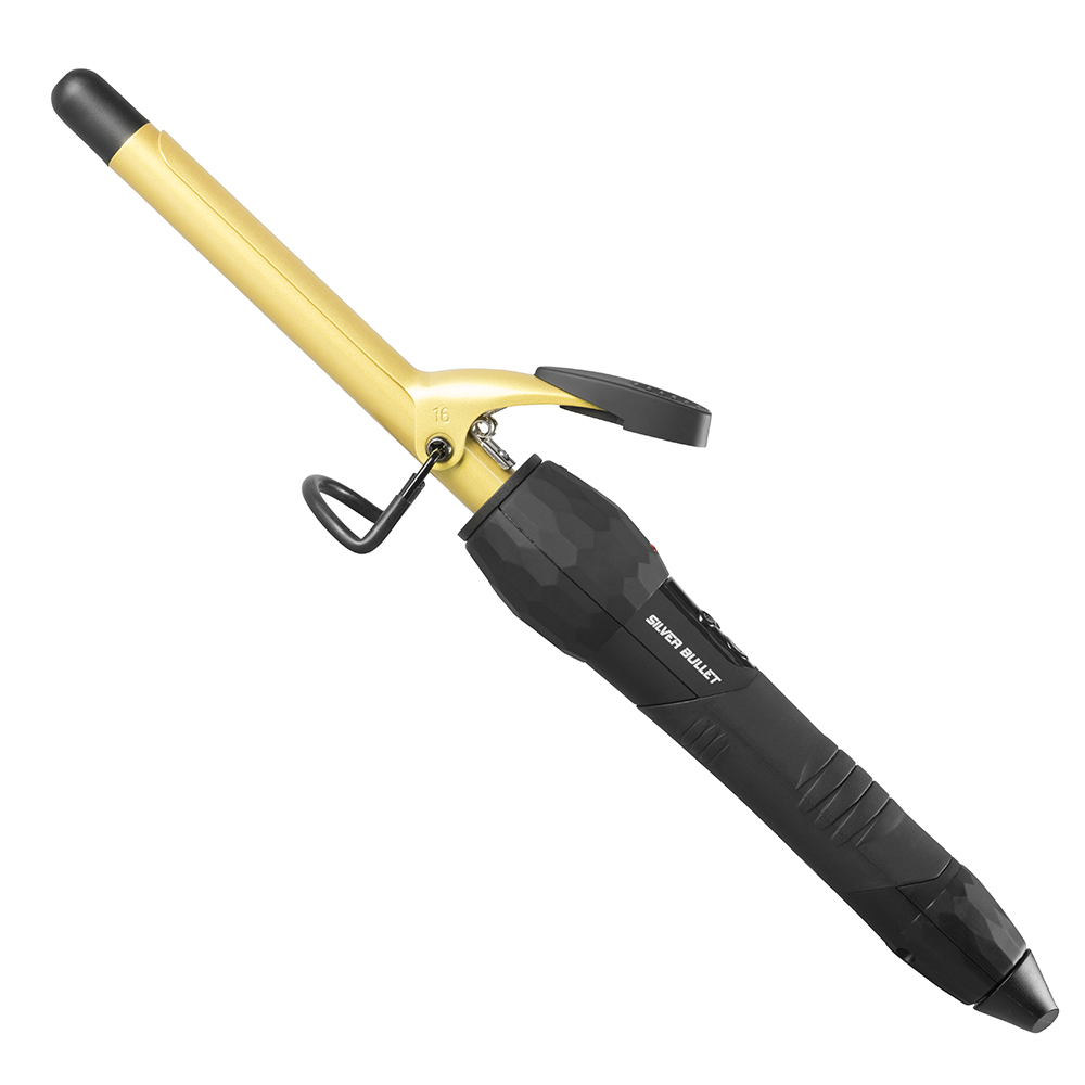 Silver Bullet Fastlane Ceramic Curling Iron Gold 16mm - 900350