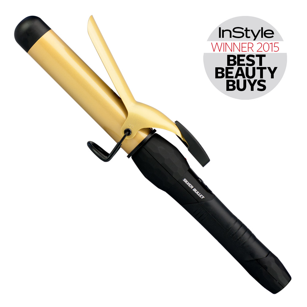 Silver Bullet Fastlane Ceramic Curling Iron Gold 32mm - 900347