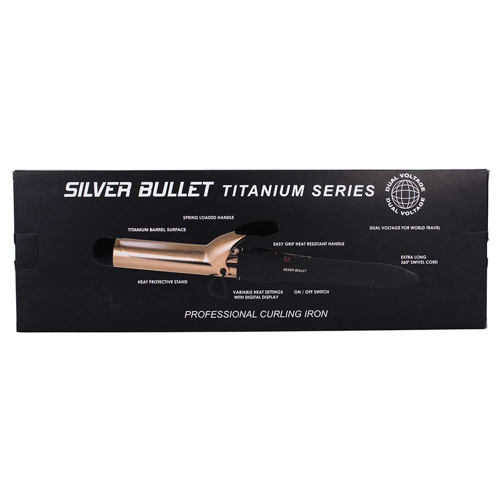 Silver Bullet Fastlane Rose Gold Titanium Curler 32mm - 900873