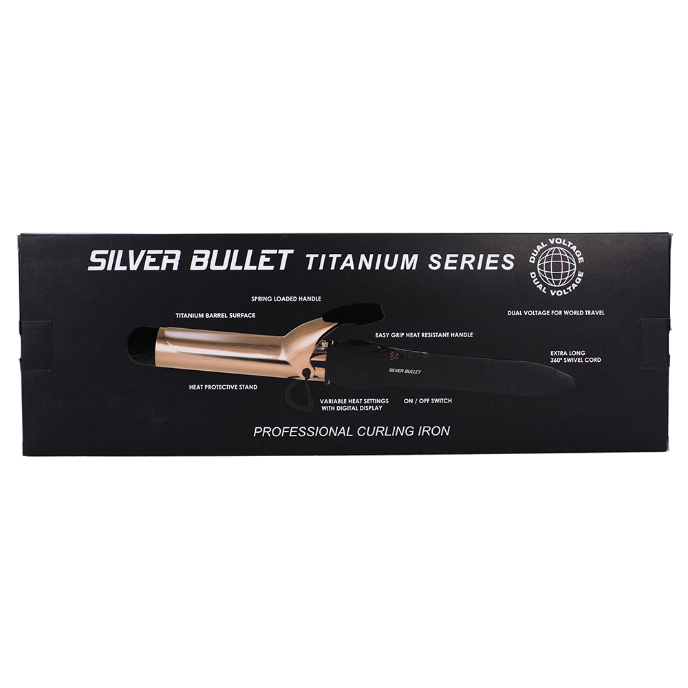 Silver Bullet Fastlane Rose Gold Titanium Curler 32mm - 900873