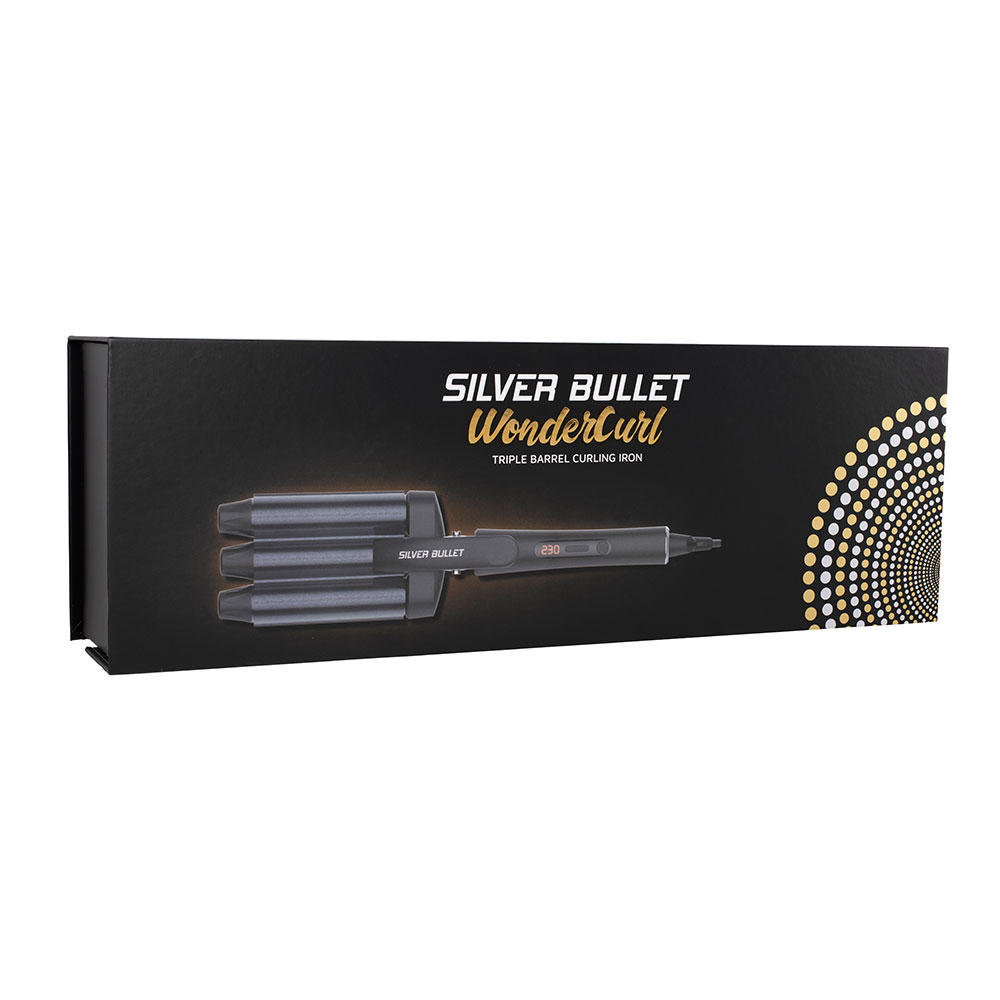 Silver Bullet WonderCurl Triple Barrel Curler - 900484