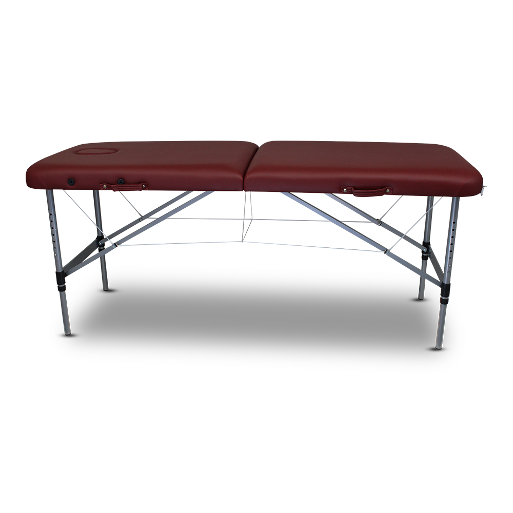 Salon360 Chris Portable Massage Bed Maroon