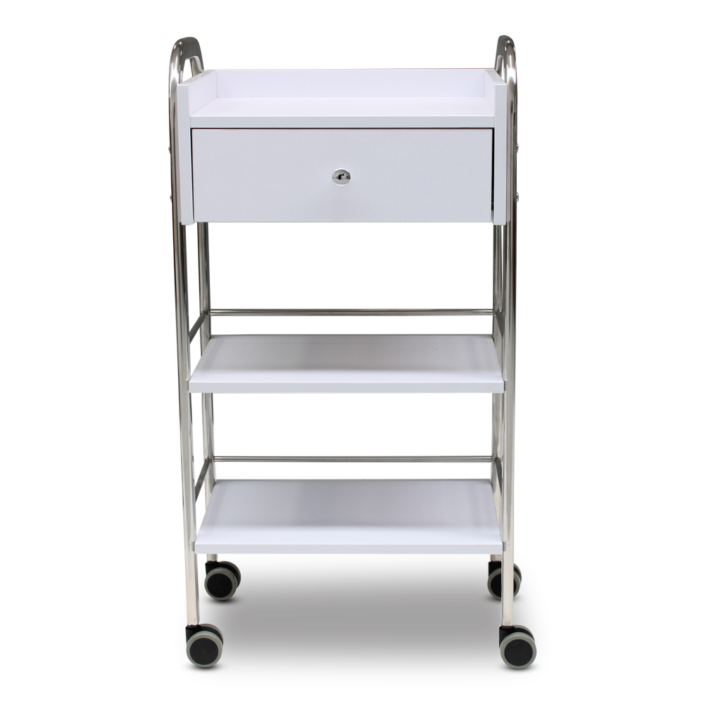 Salon360 Lynn Beauty Trolley White