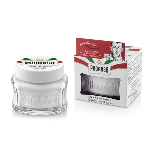 Proraso Pre-Shave Cream Green Tea & Oatmeal 100ml Sensitive