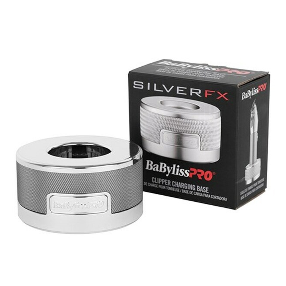 BabylissPro Charging Dock Base Clipper Silver