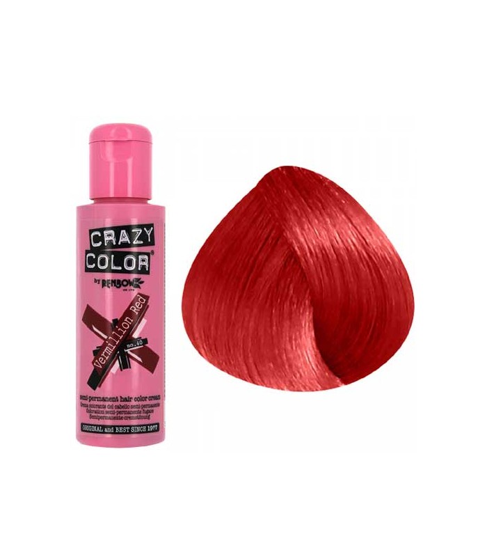 Crazy Color Vermillion Red 100ml