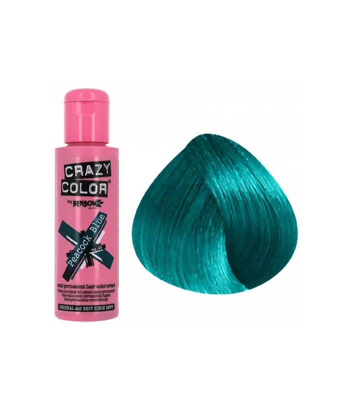 Crazy Color Peacock Blue 100ml