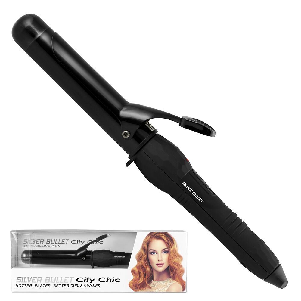 Silver Bullet City Chic Curling Iron 32mm