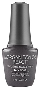 Morgan Taylor Nail Polish - React Top Coat