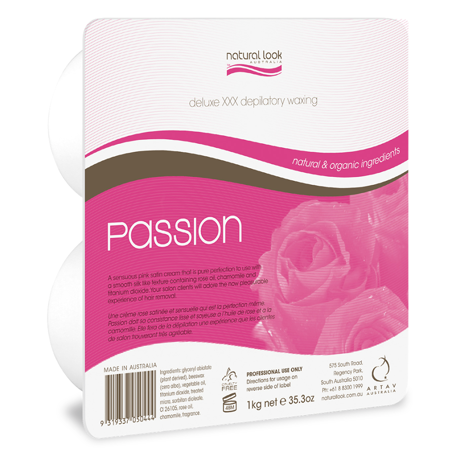 Natural Look Passion Delux Solid Wax 1kg