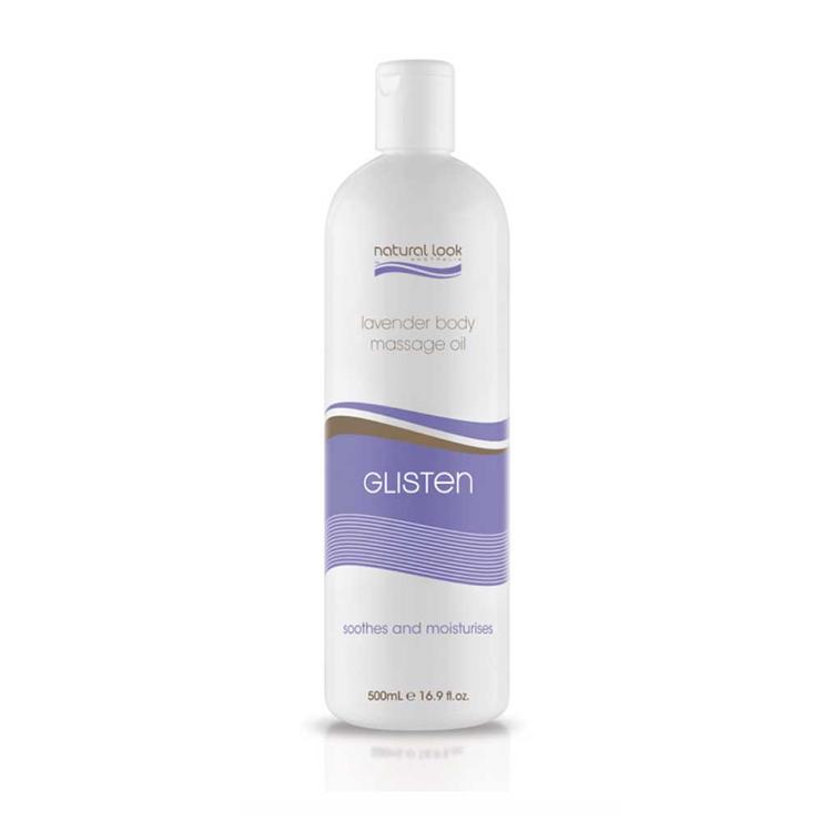 Natural Look Glisten Lavender Body Massage Oil 500ml