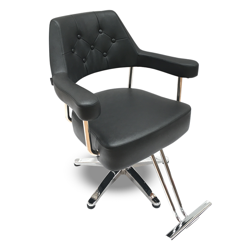 Salon360 Jessica Salon Styling Chair Black **