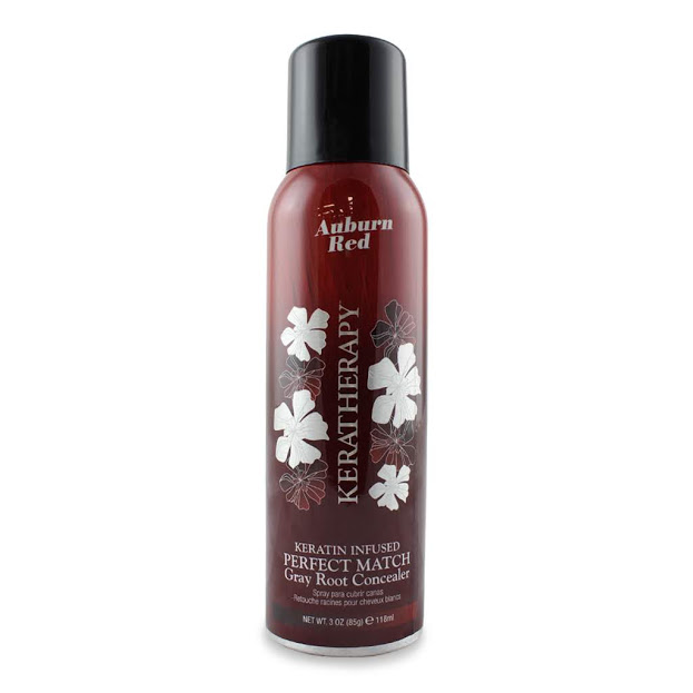Keratherapy Gray Root Concealer Auburn 118ml