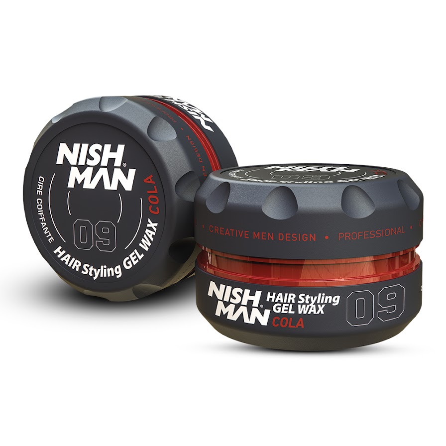 Nish Man Aqua Hair Styling Wax (09) Cola 150ml
