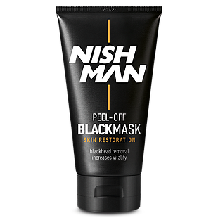Nish Man Face Peel Off Mask Black 150ml