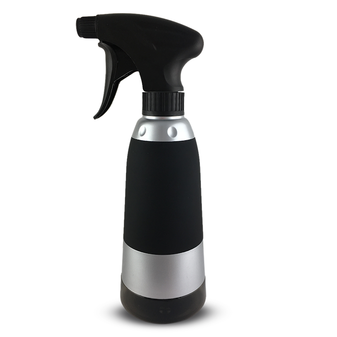 Costaline Water Spray Bottle Plastic - Black & Silver