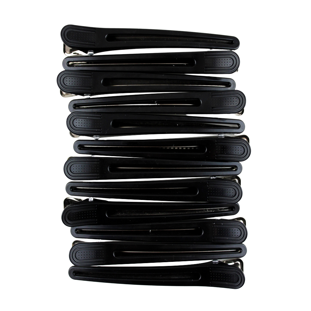 Costaline Plastic & Metal Hair Clips 10cm 6pcs