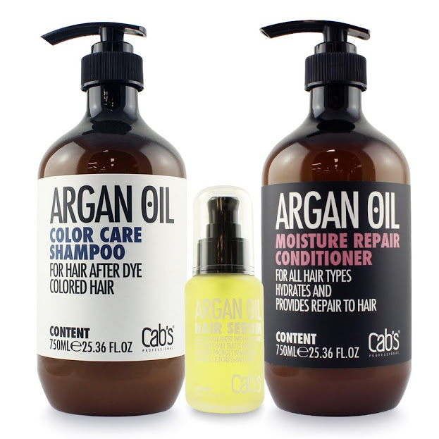 Cab's Argan Trio Color Care Pack 750ml