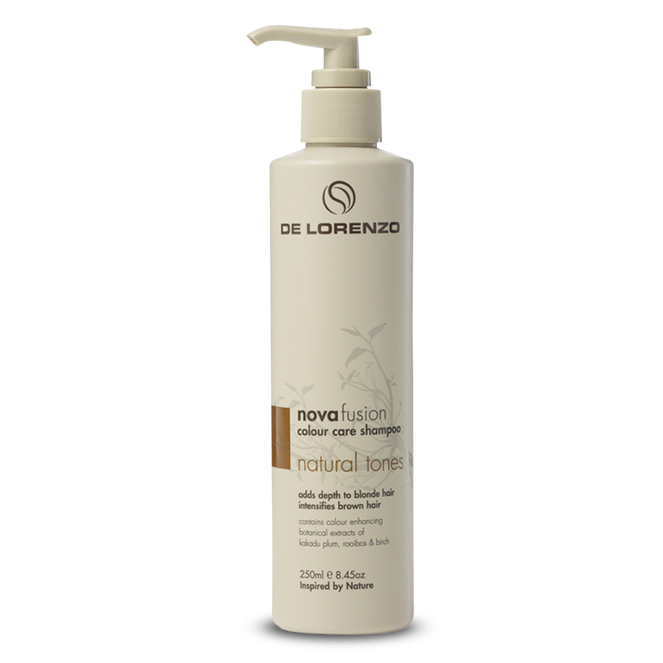 De Lorenzo Novafusion Natural Tones Shampoo 250ml 