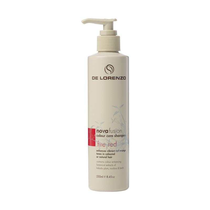 De Lorenzo Novafusion Fire Red Shampoo 250ml 