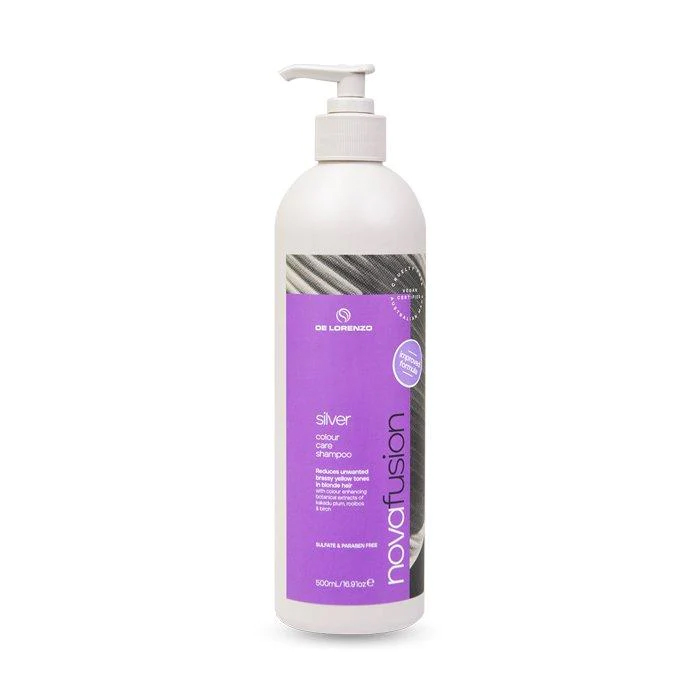 De Lorenzo Novafusion Silver Shampoo 500ml 