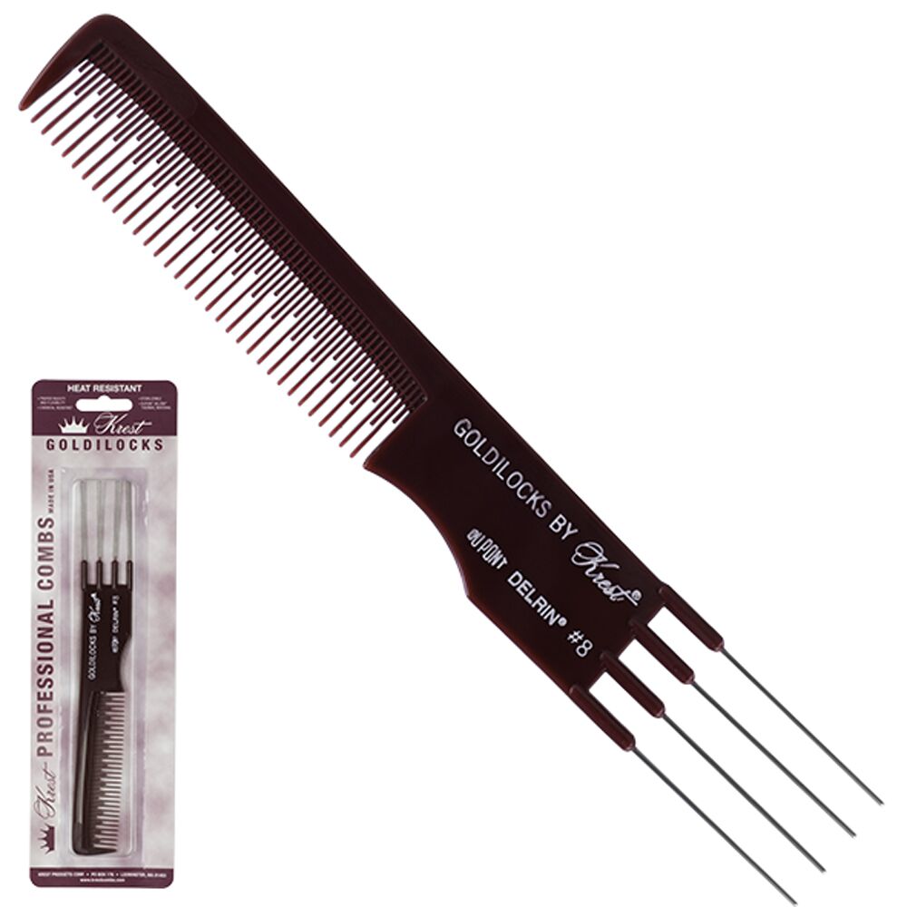 Goldilocks Krest Teasing Metal Pin Lifter Comb G8 - 29107