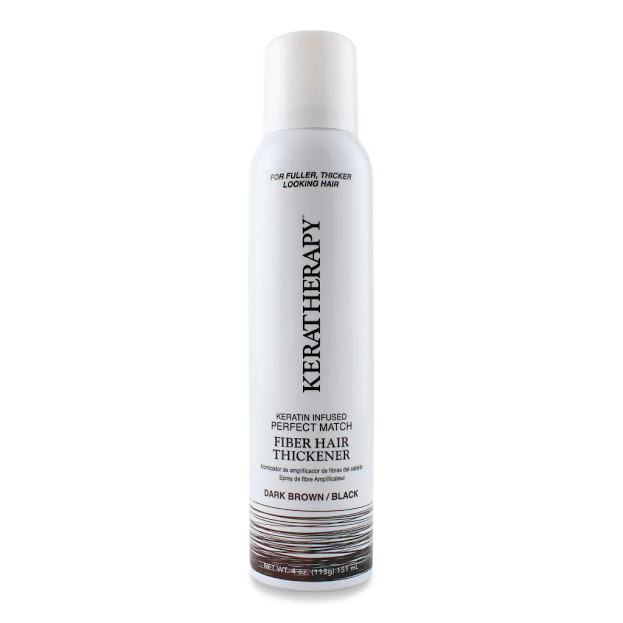 Keratherapy Fiber Hair Thickener Dark Brown / Black 140ml