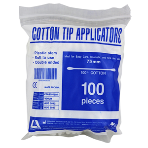Livingstone Cotton Tip Applicator 7.5cm CB50