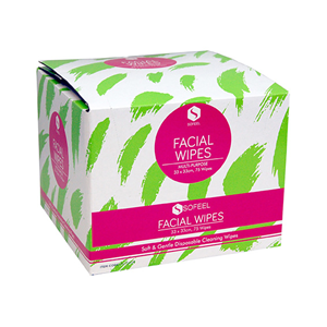 Sofeel Facial Wipes 75wipes 33X33cm