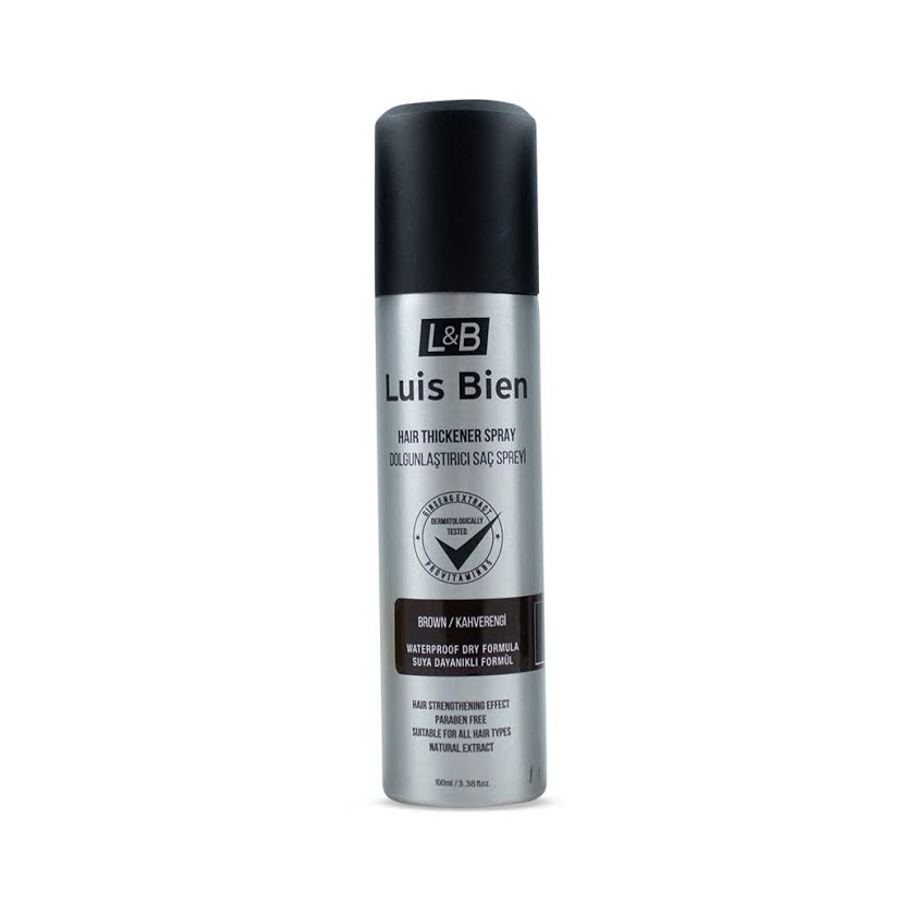 L&B Hair Thickner Spray Brown 100ml