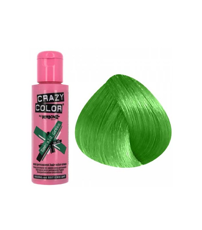 Crazy Color Emerald Green 100ml