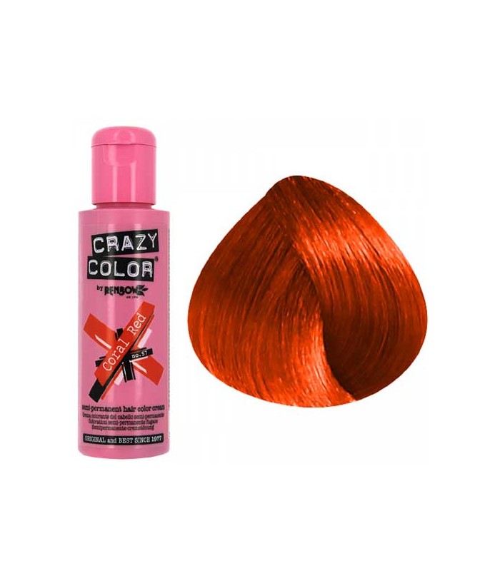 Crazy Color Coral Red 100ml
