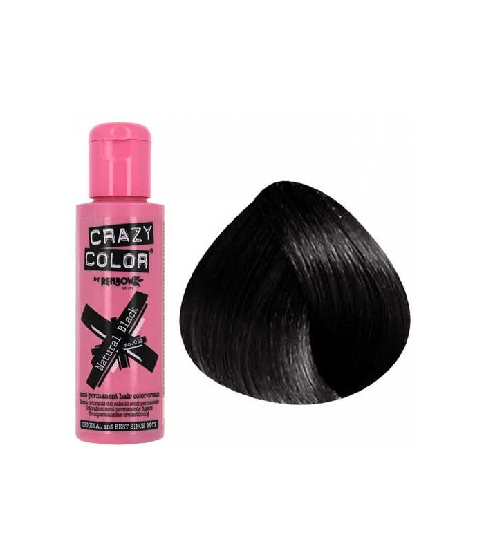 Crazy Color Natural Black 100ml