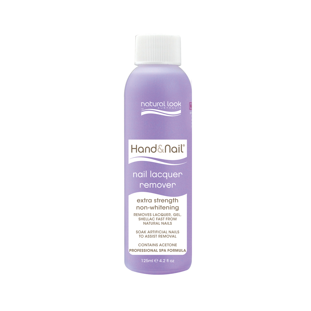 Natural Look Acetone Nail Lacquer Remover 125ml