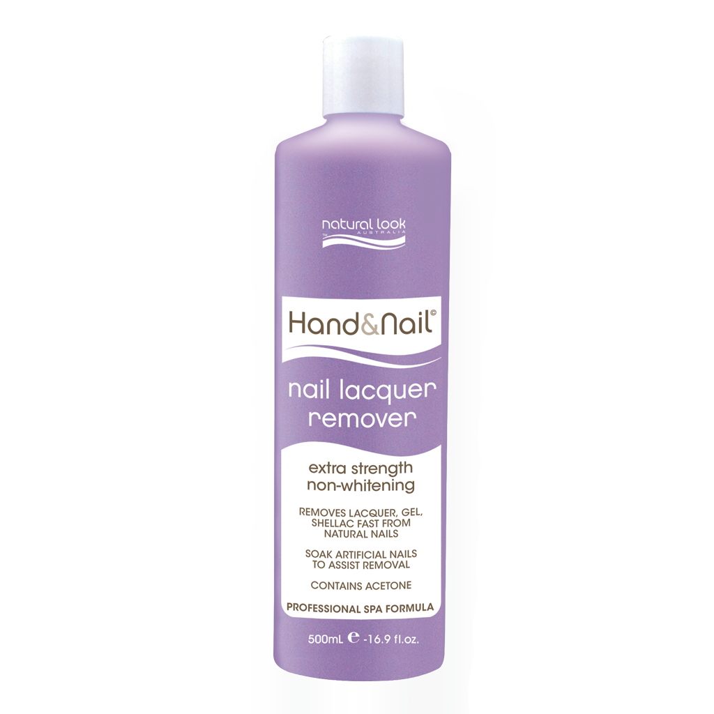 Natural Look Nail Lacquer Remover Acetone 500ml