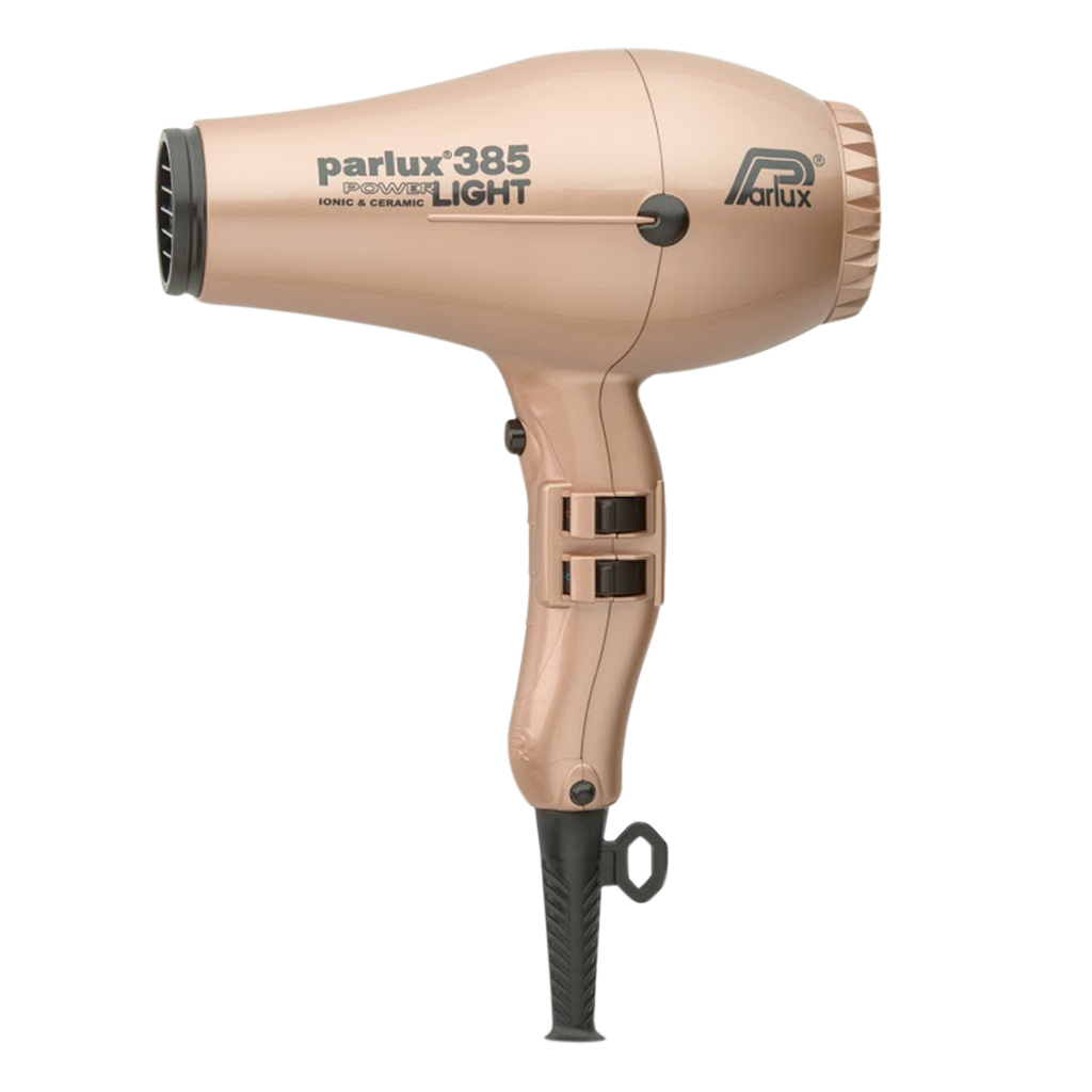 Parlux 385 Powerlight Dryer Light Gold