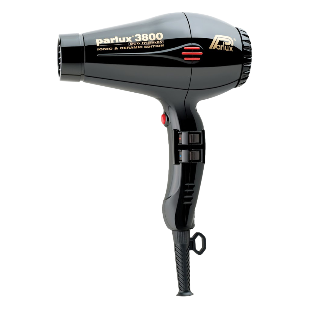 Parlux 3800 Ceramic & Ionic Dryer Black