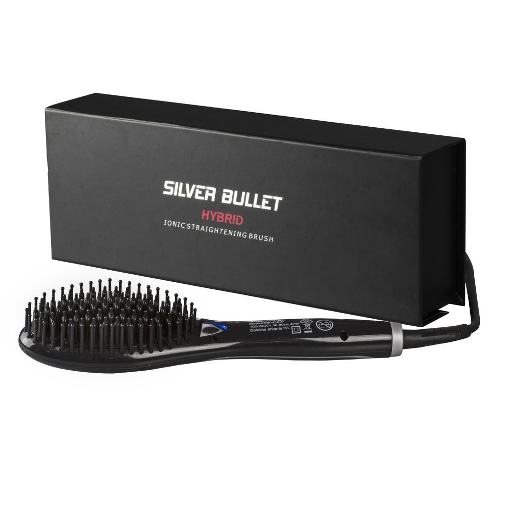 Silver Bullet Hybrid Straight Hot Brush