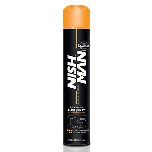 Nish Man Hair Spray Ultra Strong Hold (05) 400ml