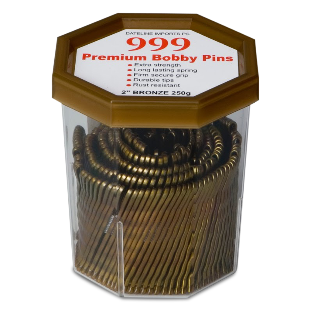 999 Bobby Pins 2" Bronze 250g - 135151 Japan