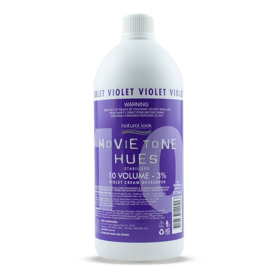 Natural Look Creme Violet Peroxide 10 Vol 975ml